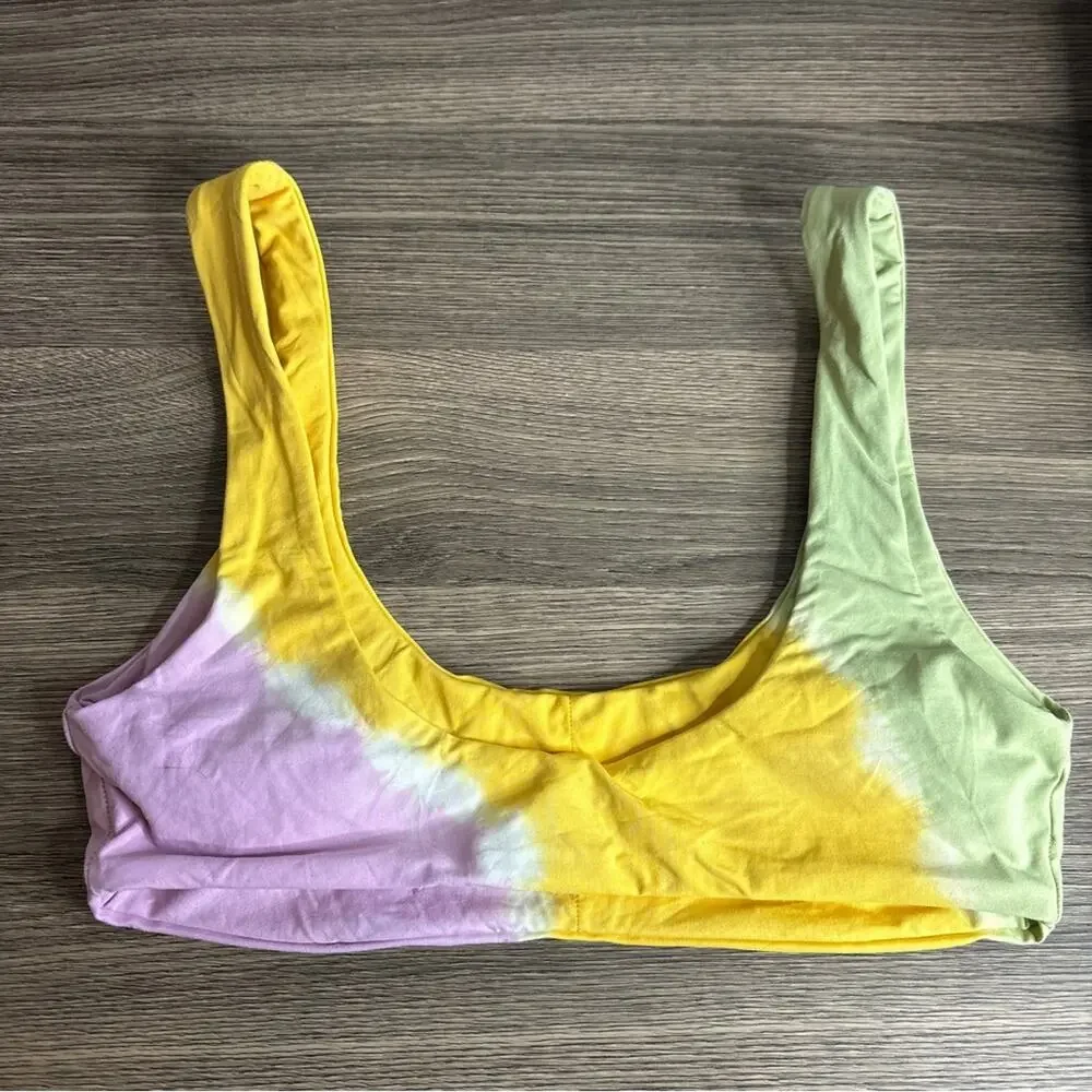 L*Space Diagonal Sunburst Lizzie Bikini Set – Size S